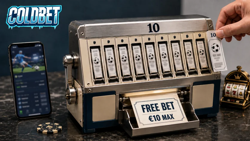 ColdBet App Free Bet nach zehn platzierten Sportwetten bis 10 Euro