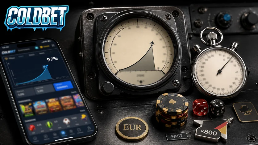 ColdBet Casino mit Aviator, Crash Games und schnellen Fast Games